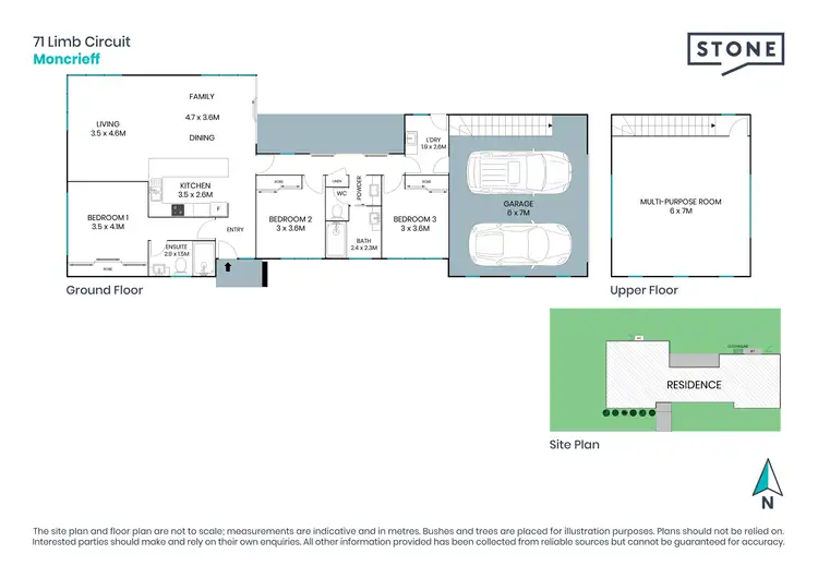 Floorplan of Homely house listing, 71 Limb Circuit, Moncrieff ACT 2914