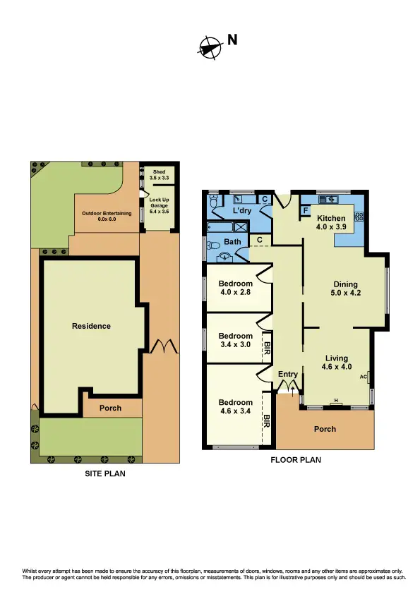 Floorplan of Homely house listing, 8 Blackmore Street, Sunshine North VIC 3020