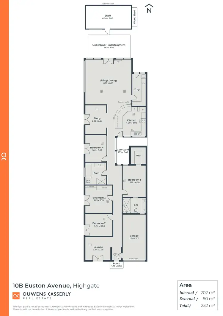 Floorplan of Homely house listing, 10B Euston Avenue, Highgate SA 5063