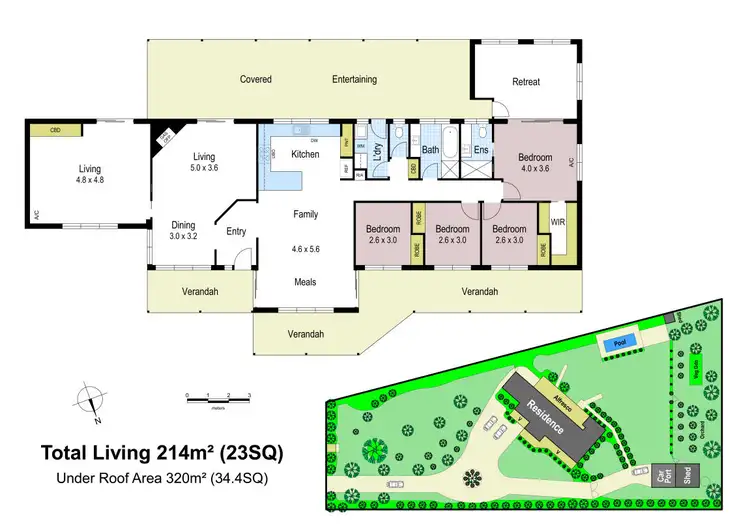 Floorplan of Homely house listing, 2/14 Pepperell Drive, Drouin VIC 3818