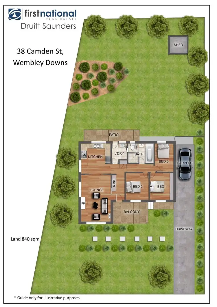 Floorplan of Homely house listing, 38 Camden Street, Wembley Downs WA 6019