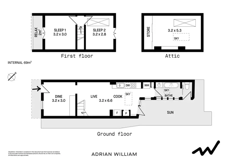 Floorplan of Homely house listing, 1 Shepherd Lane, Darlington NSW 2008