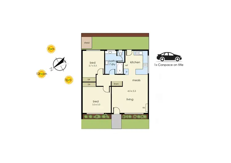 Floorplan of Homely unit listing, 4/171-175 Beach Street, Frankston VIC 3199
