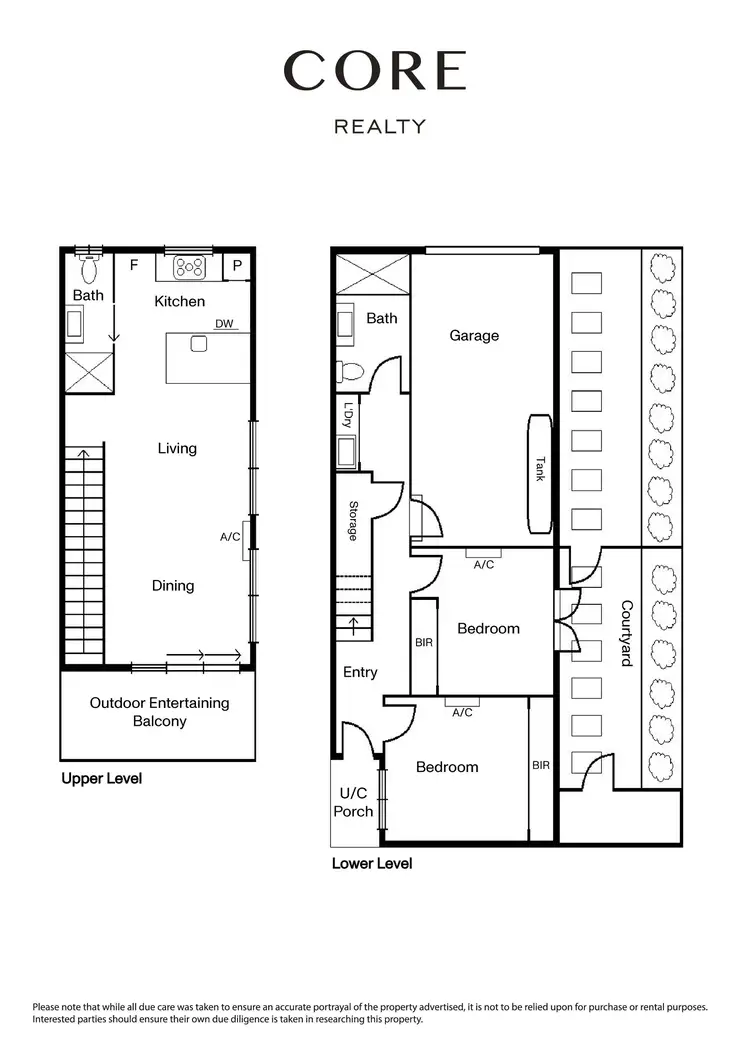 Floorplan of Homely townhouse listing, 12/15 Hotham Road, Niddrie VIC 3042