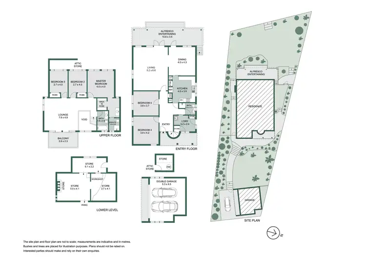 Floorplan of Homely house listing, 39 Fairlight Crescent, Fairlight NSW 2094