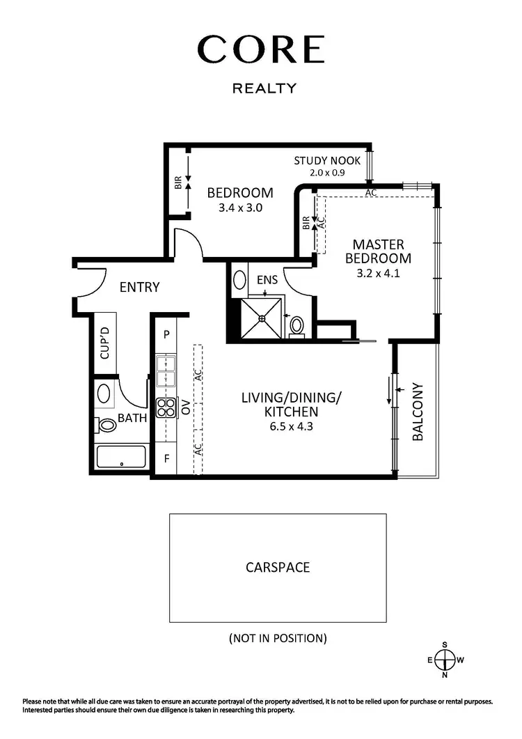 Floorplan of Homely apartment listing, 3508/135 City Road, Southbank VIC 3006