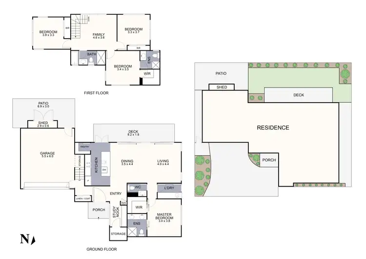 Floorplan of Homely house listing, 19A Wallara Crescent, Croydon VIC 3136