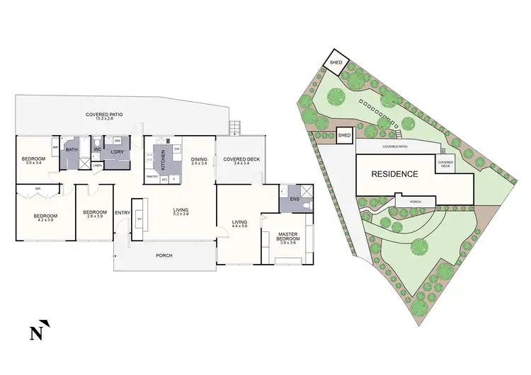 Floorplan of Homely house listing, 3 Kerryanne Crescent, Wonga Park VIC 3115