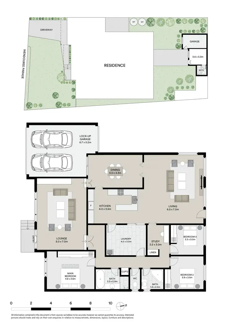 Floorplan of Homely house listing, 404 Wendouree Parade, Lake Wendouree VIC 3350