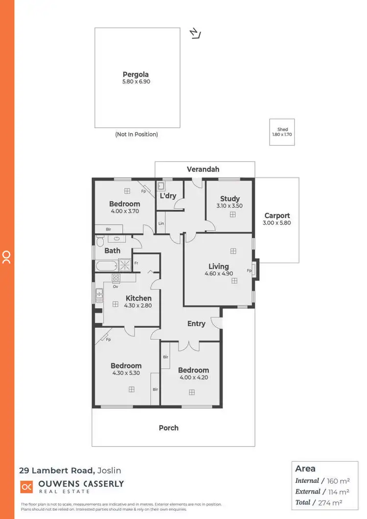 Floorplan of Homely house listing, 29 Lambert Road, Joslin SA 5070