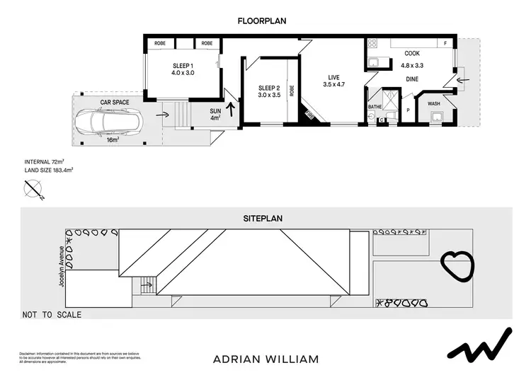 Floorplan of Homely house listing, 5 Jocelyn Avenue, Marrickville NSW 2204
