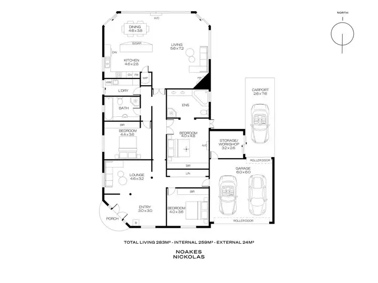Floorplan of Homely house listing, 12 Ferris Avenue, Somerton Park SA 5044