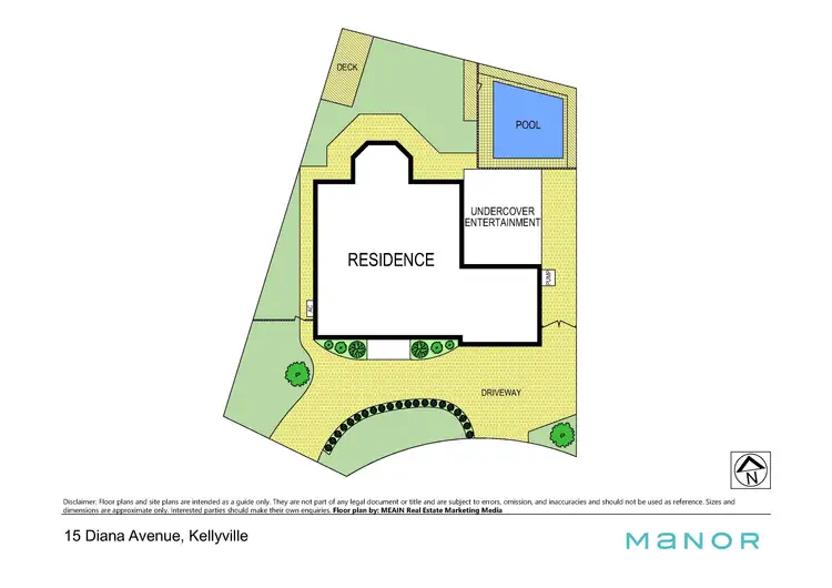 Floorplan of Homely house listing, 15 Diana Avenue, Kellyville NSW 2155