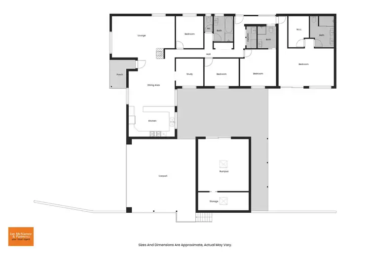 Floorplan of Homely rural property listing, 83 Walga Close, Carwoola NSW 2620