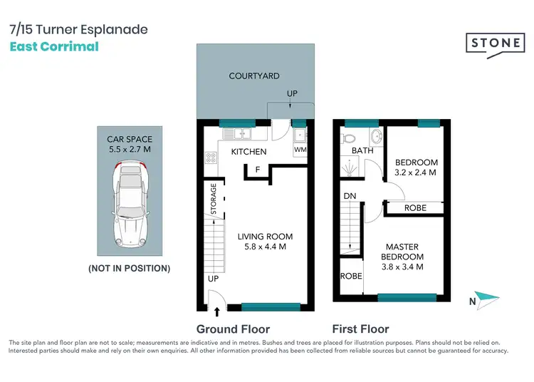 Floorplan of Homely townhouse listing, 7/15 Turner Esplanade, East Corrimal NSW 2518