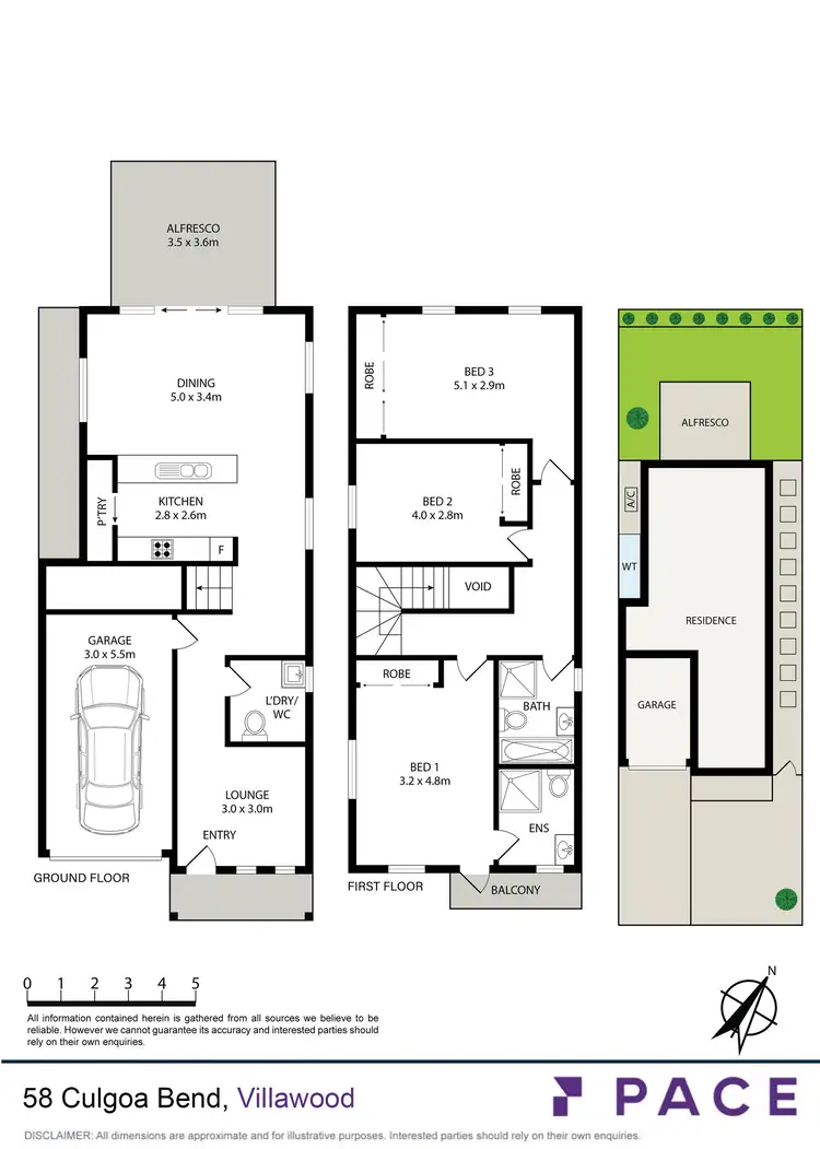 Floorplan of Homely house listing, 58 Culgoa Bend, Villawood NSW 2163