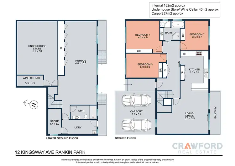 Floorplan of Homely house listing, 12 Kingsway Avenue, Rankin Park NSW 2287