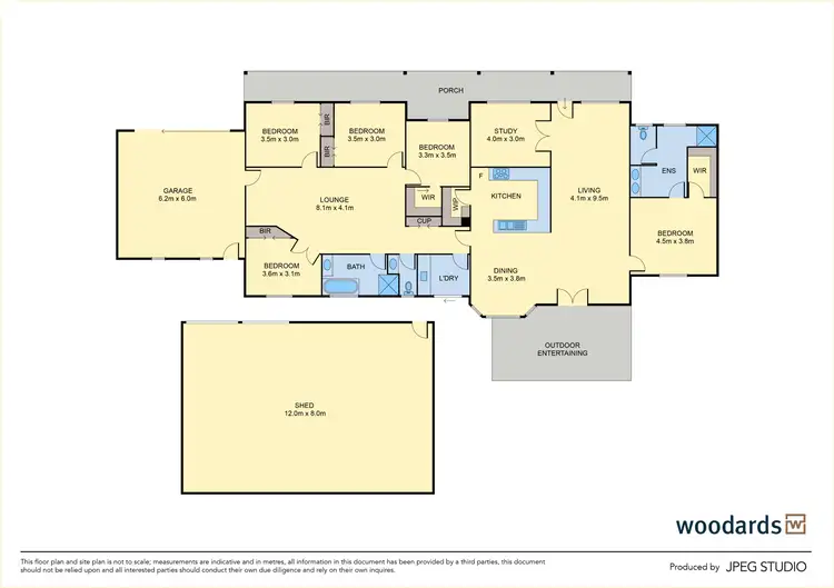 Floorplan of Homely house listing, 7 Stirling Way, Gisborne VIC 3437
