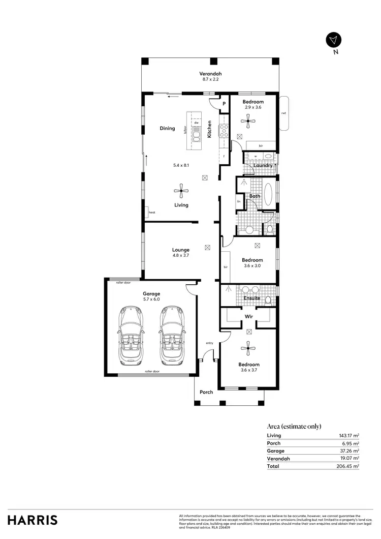 Floorplan of Homely house listing, 43 Craigburn Road, Craigburn Farm SA 5051