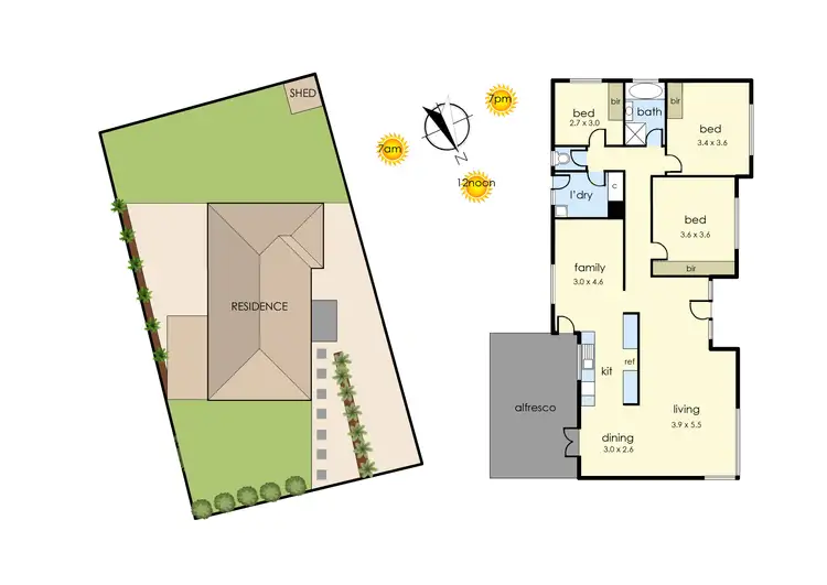 Floorplan of Homely house listing, 310 Skye Road, Frankston VIC 3199