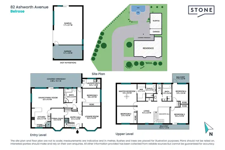 Floorplan of Homely house listing, 82 Ashworth Avenue, Belrose NSW 2085