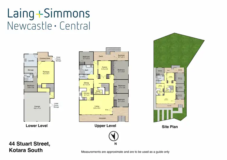 Floorplan of Homely house listing, 44 Stuart Street, Kotara South NSW 2289