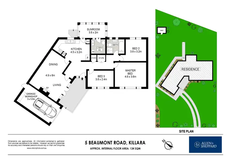 Floorplan of Homely house listing, 5 Beaumont Road, Killara NSW 2071