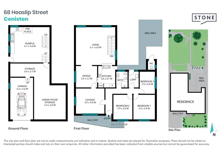 Floorplan of Homely house listing, 68 Heaslip Street, Coniston NSW 2500