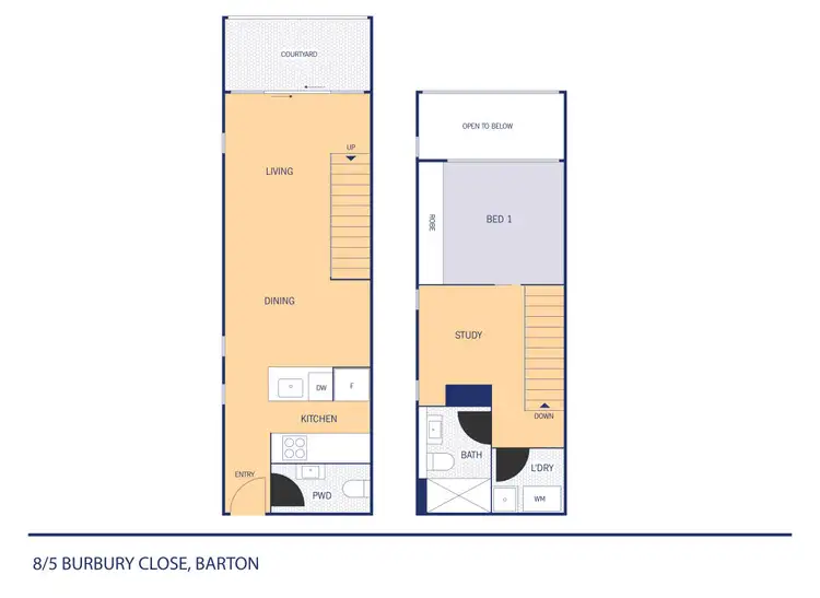 Floorplan of Homely apartment listing, 8/5 Burbury Close, Barton ACT 2600