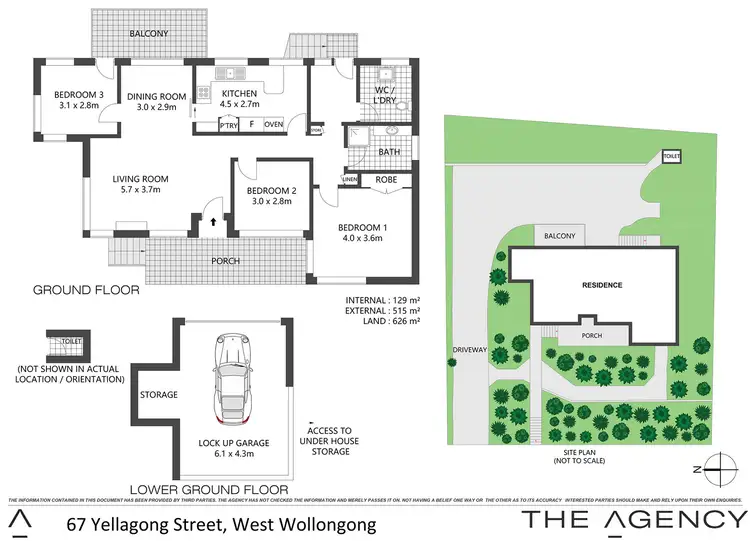 Floorplan of Homely house listing, 67 Yellagong Street, West Wollongong NSW 2500