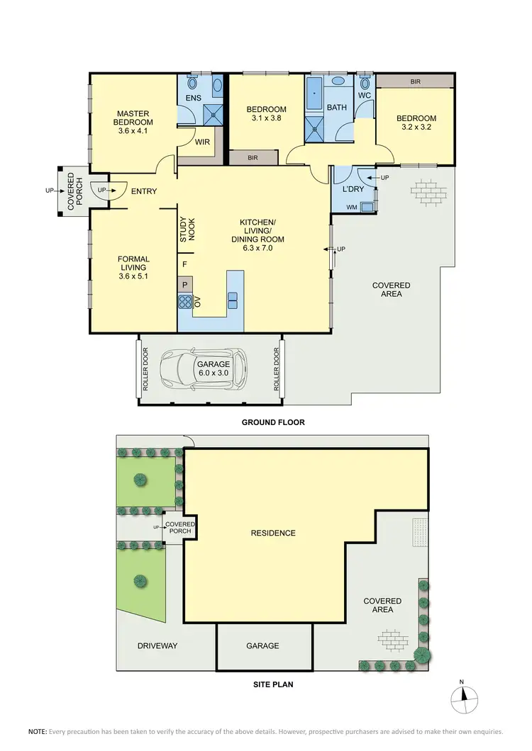 Floorplan of Homely house listing, 16 Di Berardino Way, Hillside VIC 3037