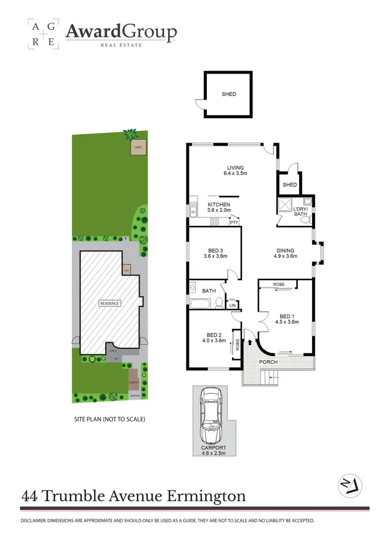 Floorplan of Homely house listing, 44 Trumble Avenue, Ermington NSW 2115