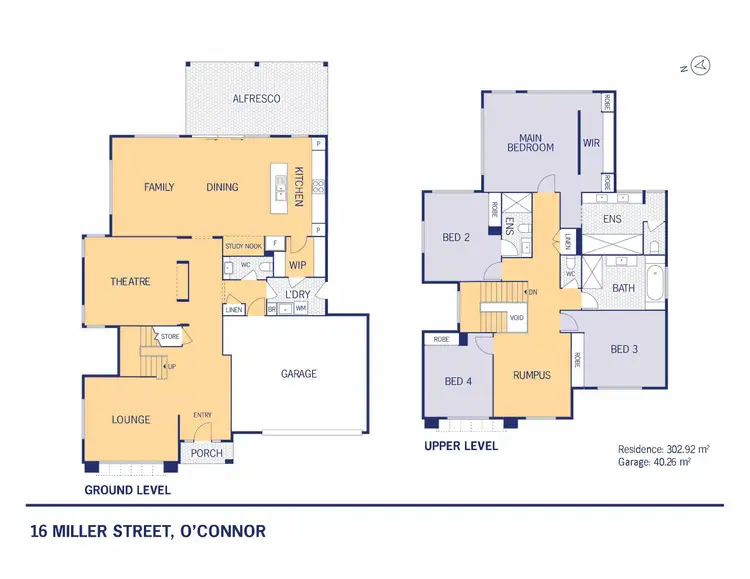 Floorplan of Homely house listing, 16 Miller Street, O'connor ACT 2602