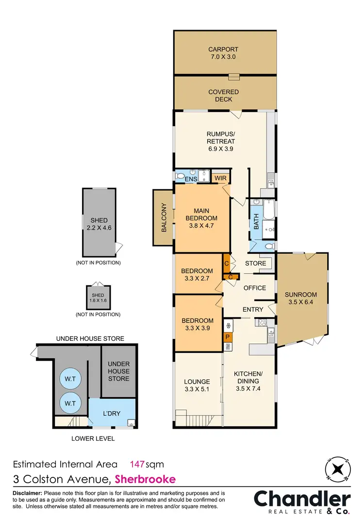 Floorplan of Homely house listing, 3 Colston Avenue, Sherbrooke VIC 3789