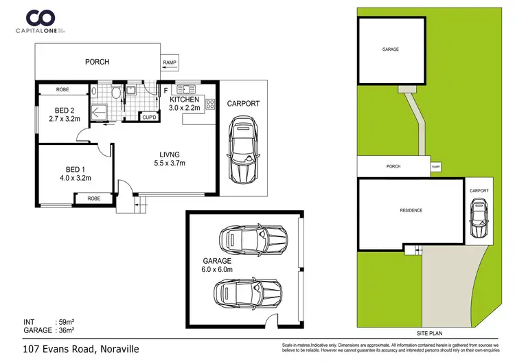 Floorplan of Homely house listing, 107 Evans Road, Noraville NSW 2263