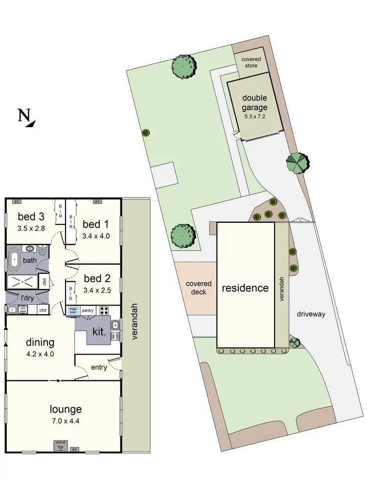 Floorplan of Homely house listing, 4 Achilles Court, Lilydale VIC 3140