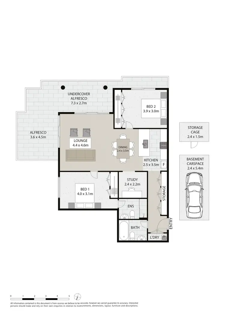 Floorplan of Homely apartment listing, B10/11-27 Cliff Road, Epping NSW 2121