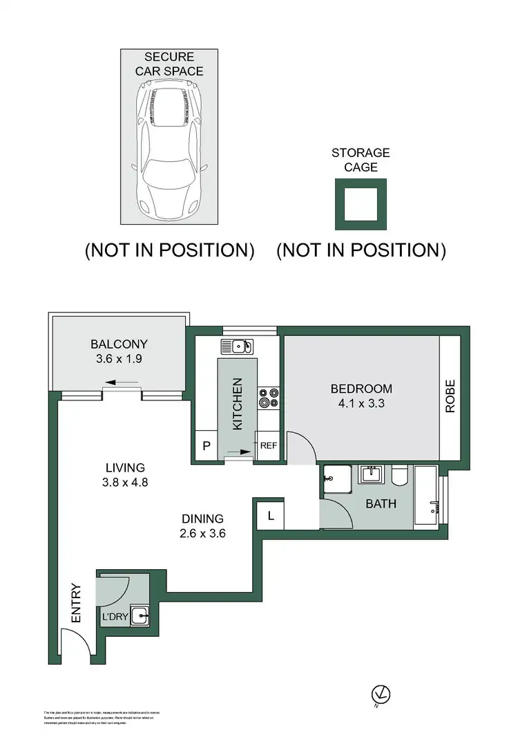 Floorplan of Homely apartment listing, 10/4 Amherst Street, Cammeray NSW 2062