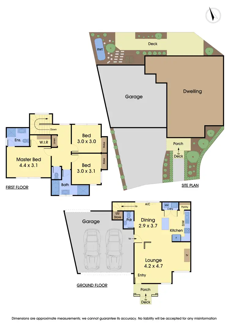 Floorplan of Homely house listing, 1/7 Kumara Circuit, South Morang VIC 3752