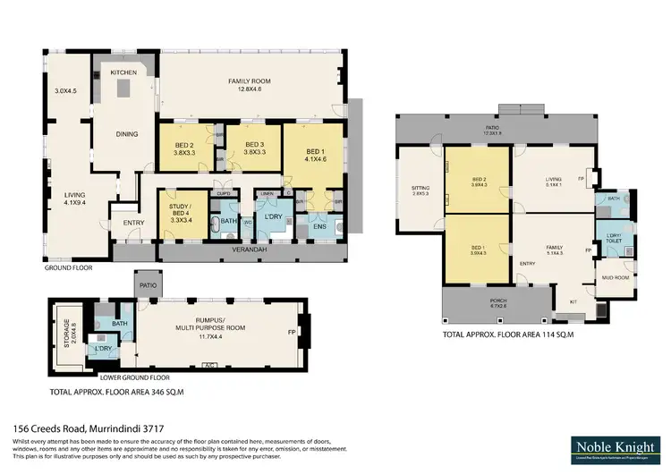 Floorplan of Homely rural property listing, 156 Creeds Road, Murrindindi VIC 3717