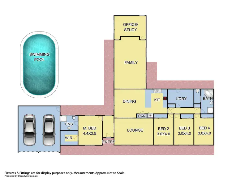 Floorplan of Homely house listing, 67 Lawrances Road, Yea VIC 3717