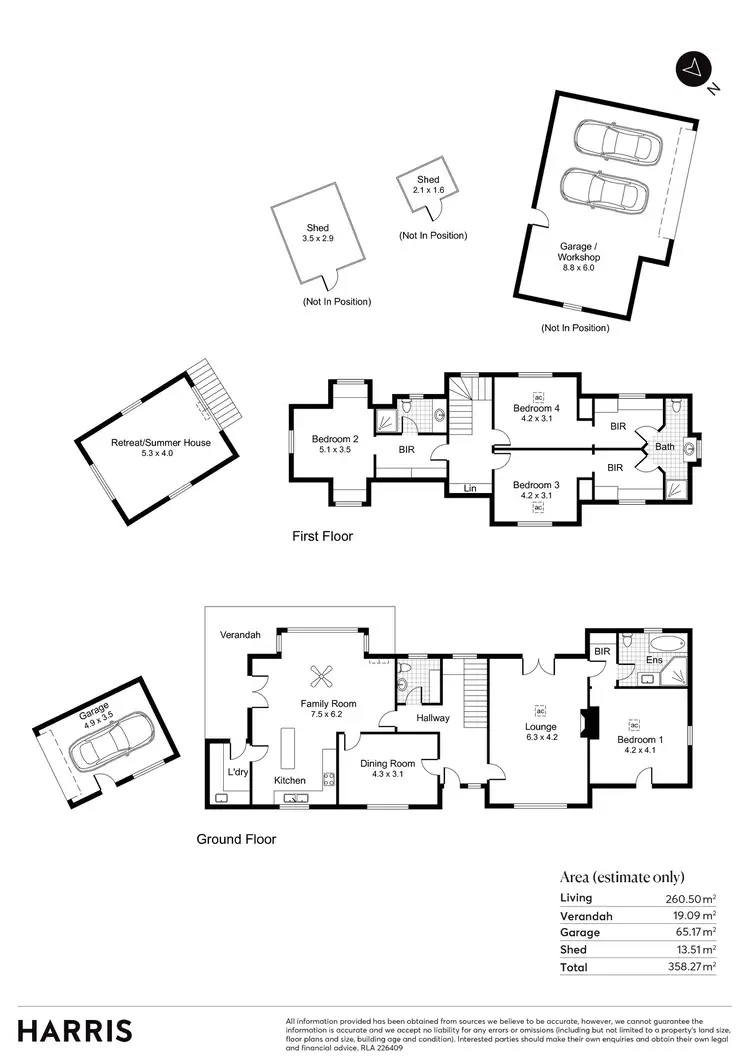Floorplan of Homely house listing, 12 Wattle Grove, Belair SA 5052