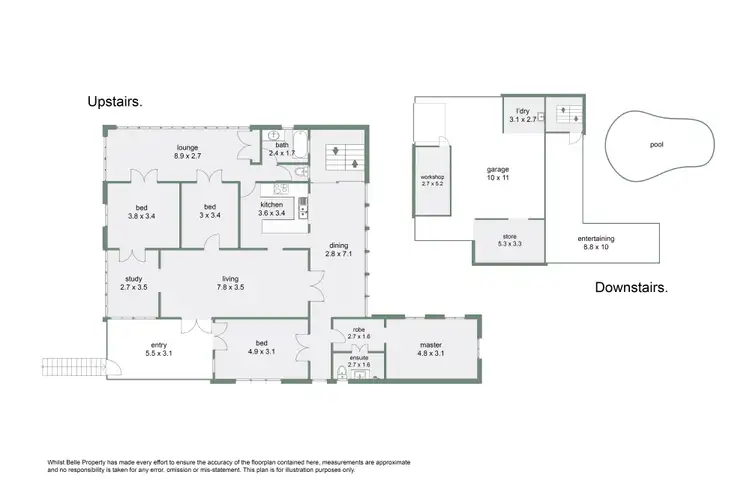 Floorplan of Homely house listing, 13 Hall Street, Edge Hill QLD 4870