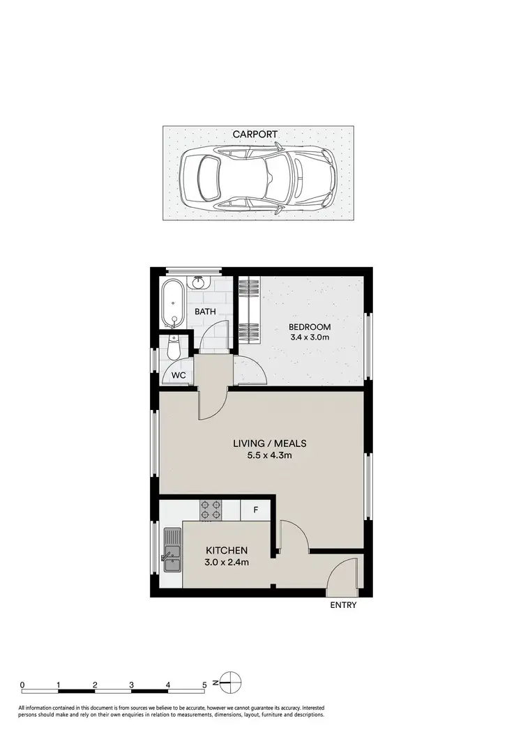 Floorplan of Homely apartment listing, 7/74 Westbury Street, St Kilda East VIC 3183