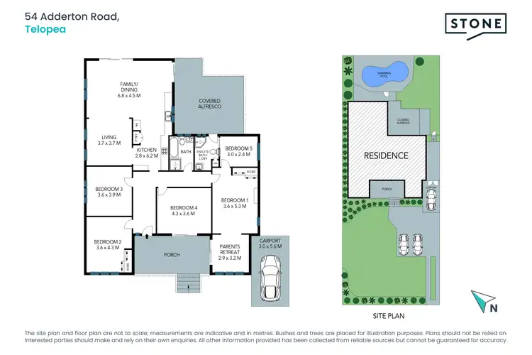 Floorplan of Homely house listing, 54 Adderton Road, Telopea NSW 2117
