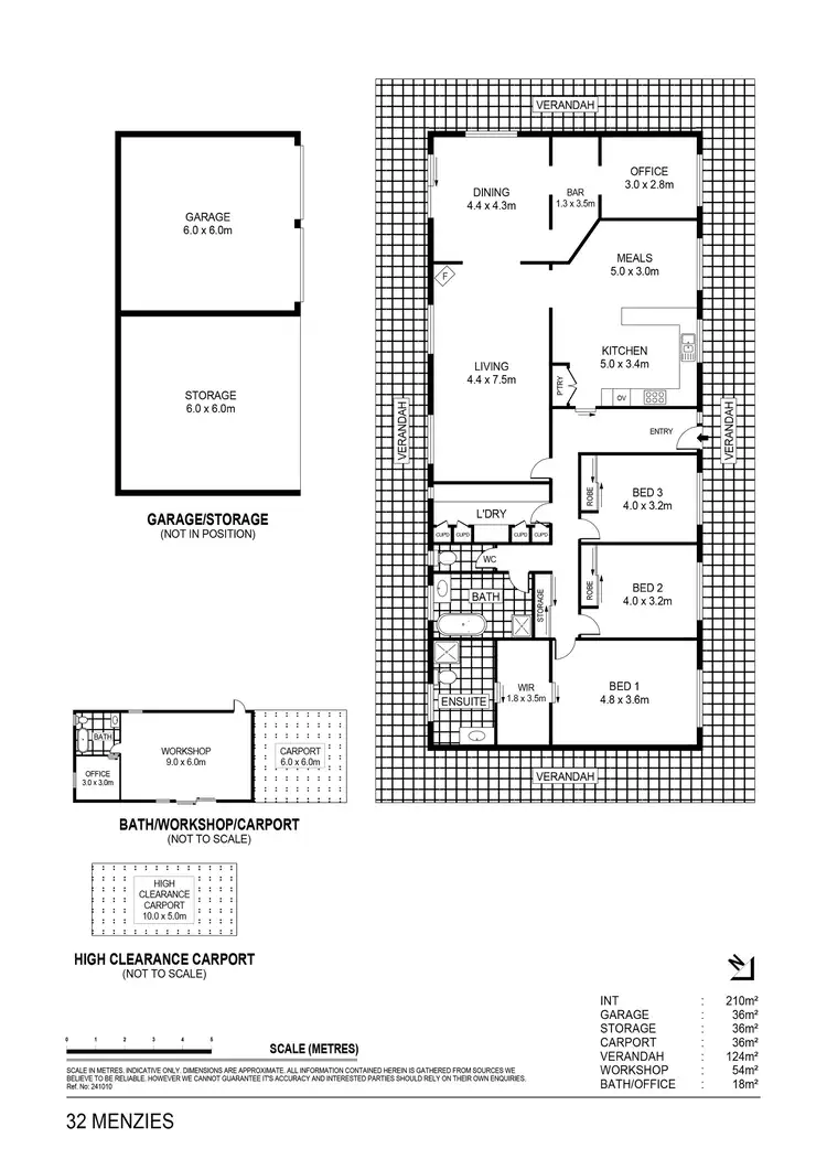 Floorplan of Homely house listing, 32 Menzies Drive, Daisy Hill VIC 3465