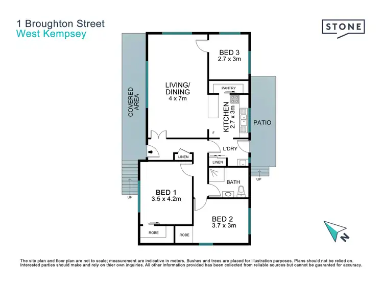 Floorplan of Homely house listing, 1 Broughton Street, West Kempsey NSW 2440