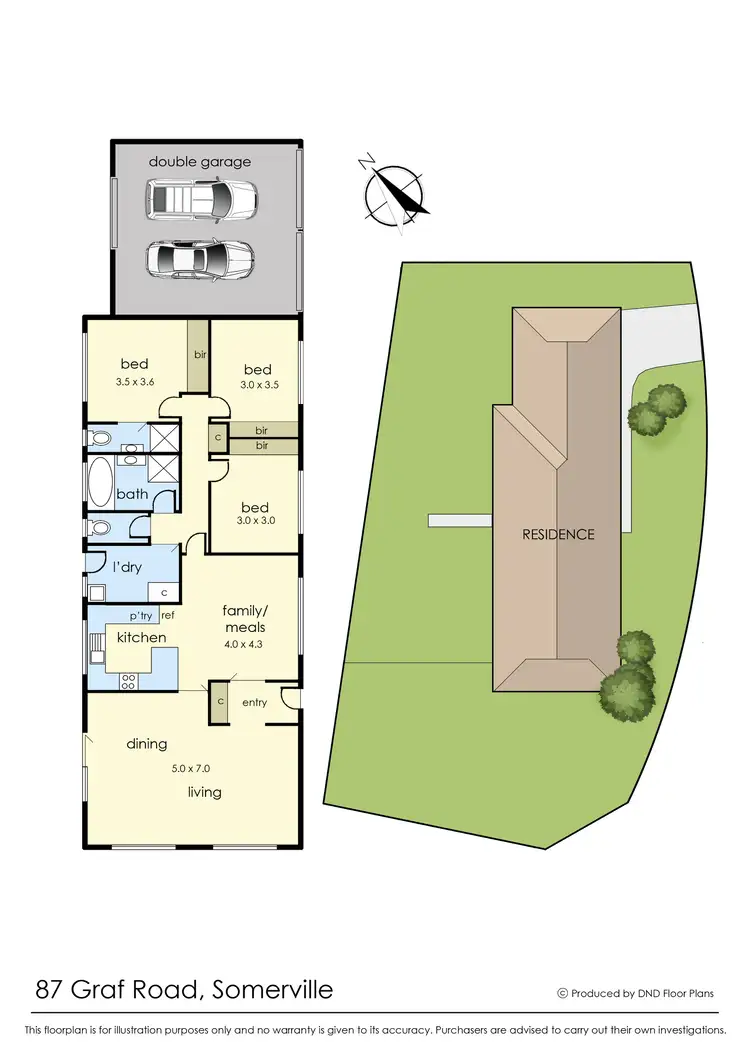Floorplan of Homely house listing, 87 Graf Road, Somerville VIC 3912