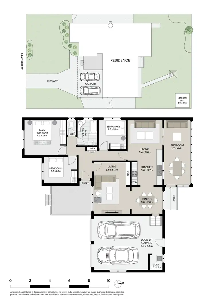 Floorplan of Homely house listing, 64 Bray Street, Coffs Harbour NSW 2450