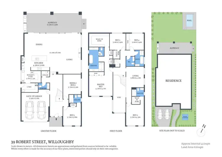 Floorplan of Homely house listing, 39 Robert Street, Willoughby NSW 2068